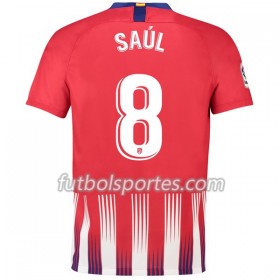 Camisetas Atlético Madrid Saul 8 Primera Equipacion 2018/2019